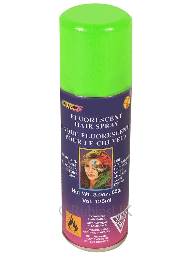 Green Fluorescent Hairspray