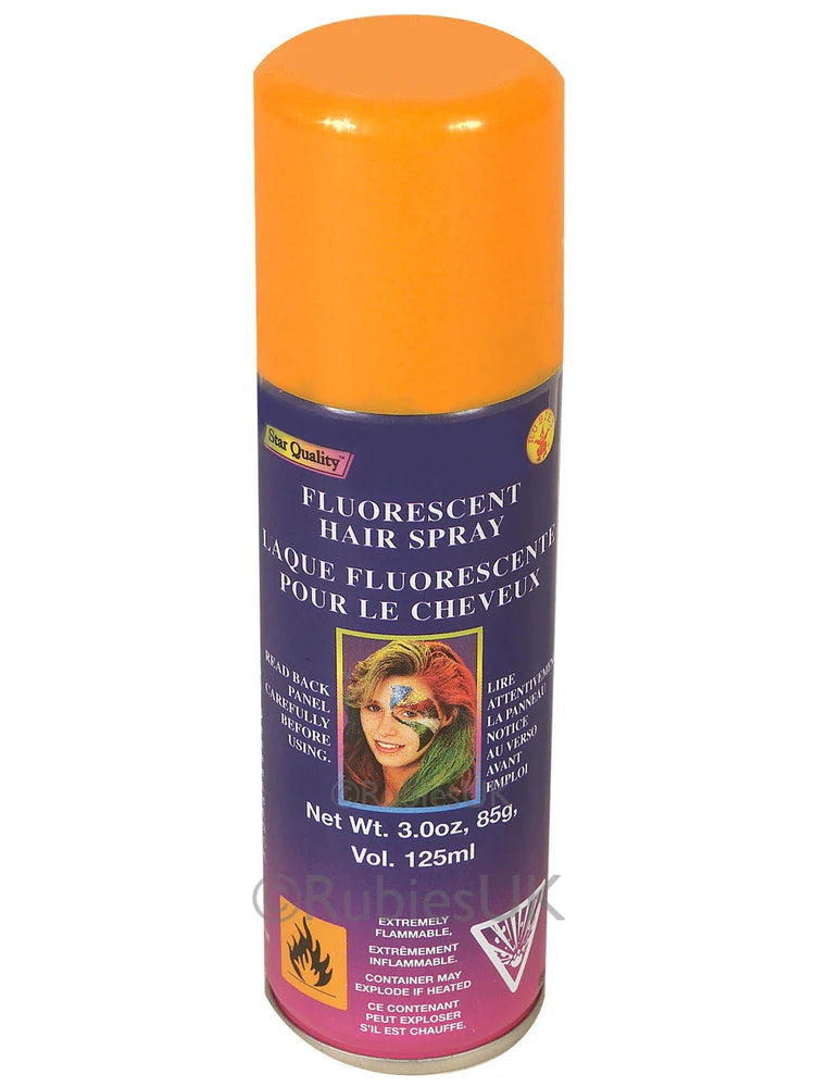 Orange Fluorescent Hairspray