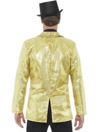 Sequin Jacket, Mens, Gold