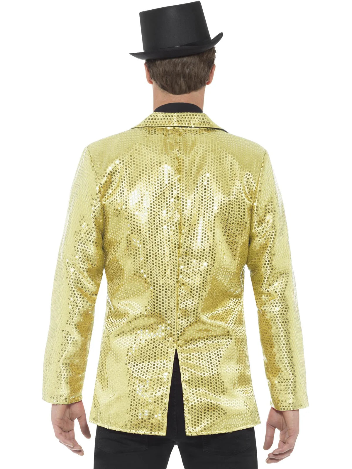 Sequin Jacket, Mens, Gold