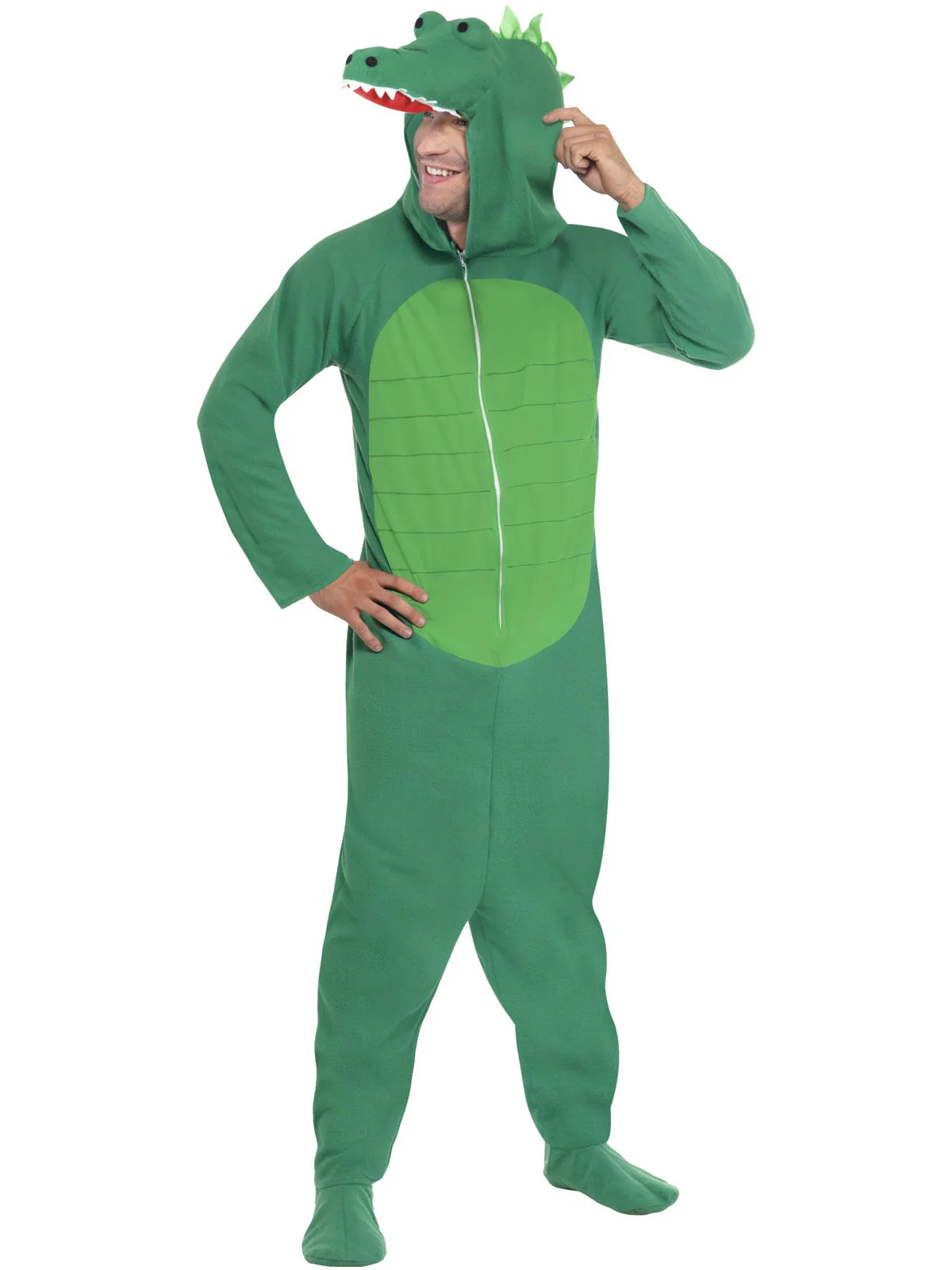 Crocodile Costume with Hooded All in One