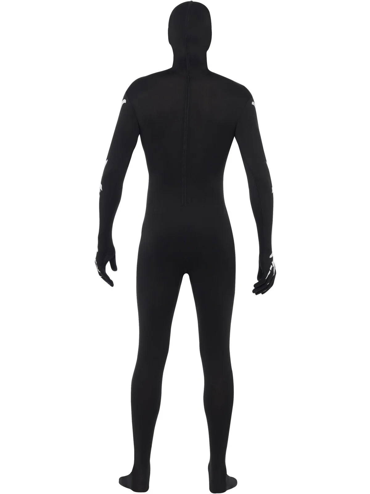 Skeleton Second Skin Costume, Black