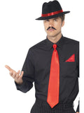 Gangster Trilby, Tie & Handkerchief