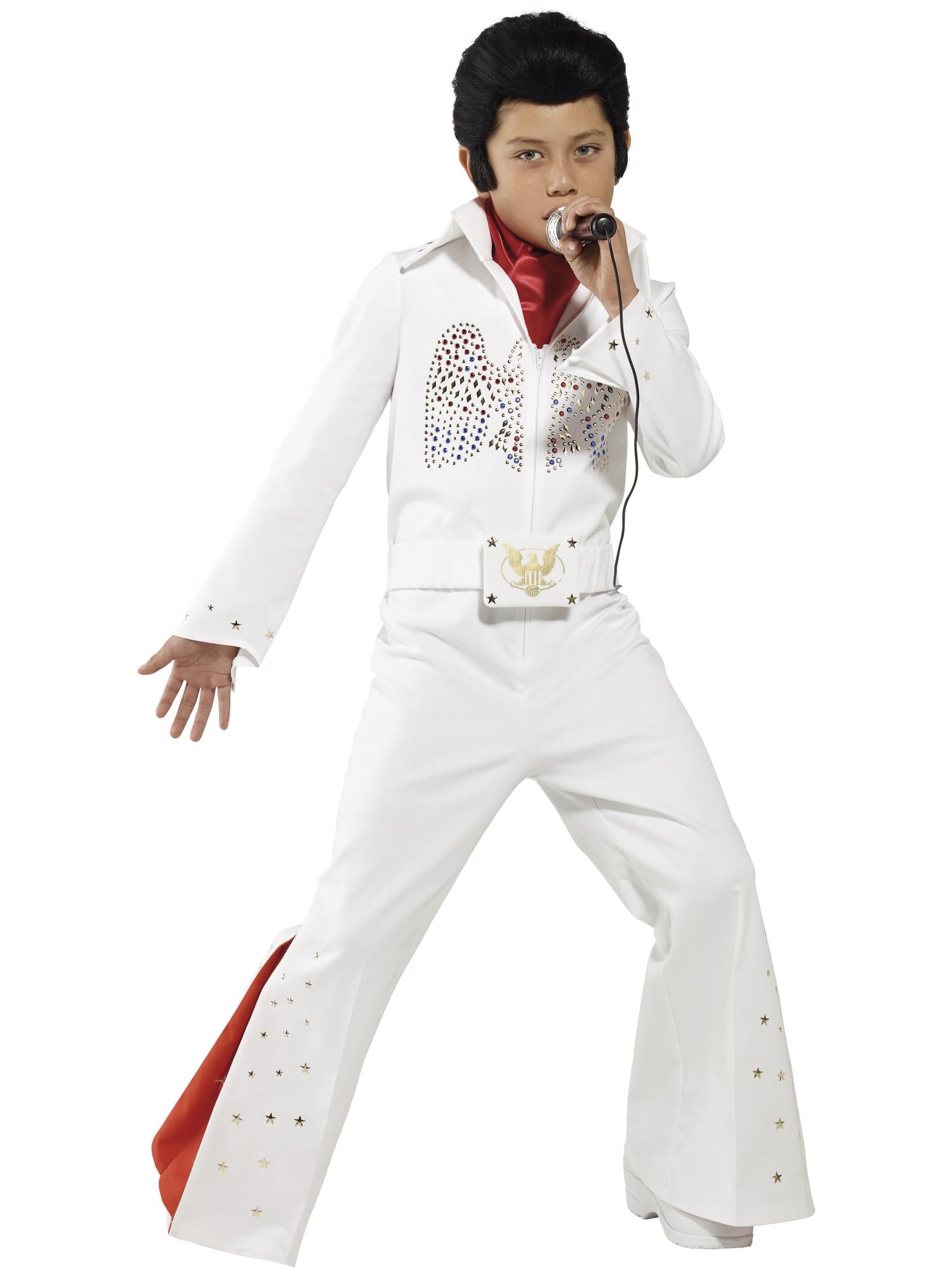 Elvis Costume, White