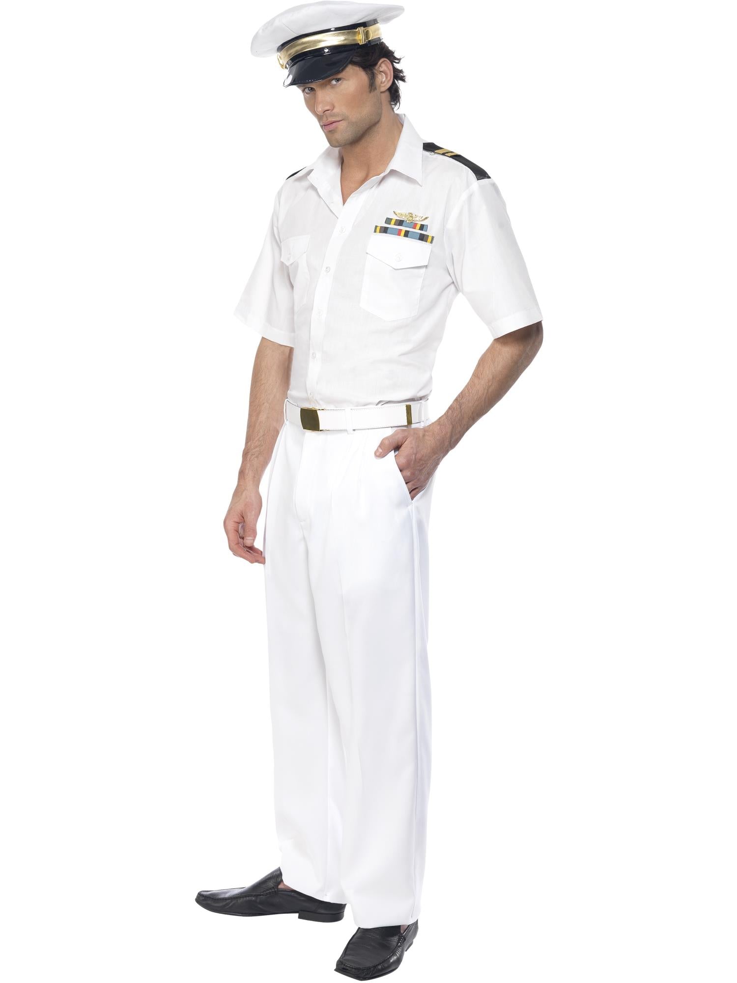 Deluxe Captain Costume, Short Sleeve