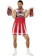 Give Me A...Cheerleader Costume, White & Red