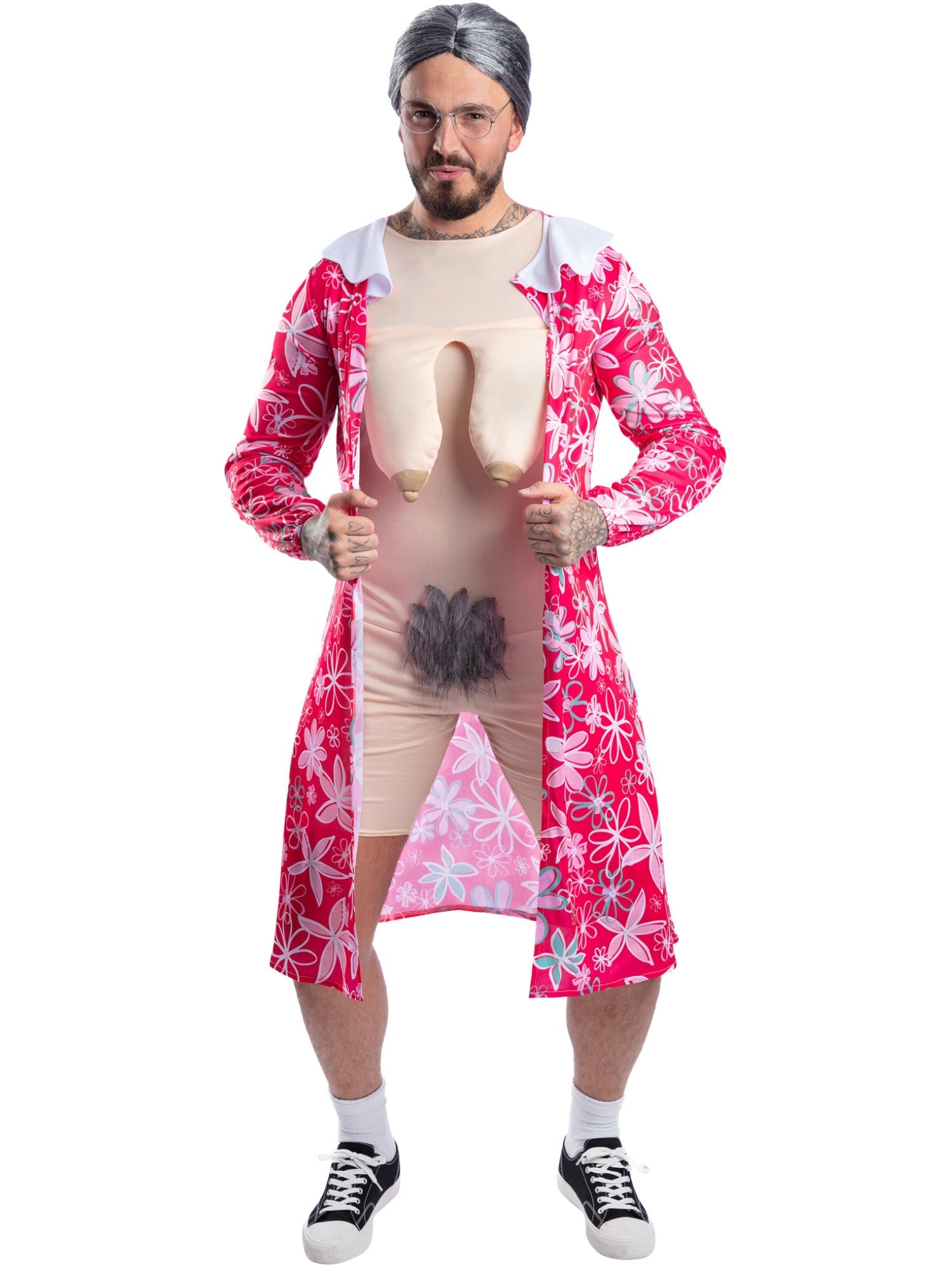 Gravity Granny Costume, Patterned