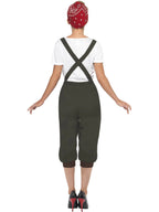 WW2 Land Girl Costume, Green