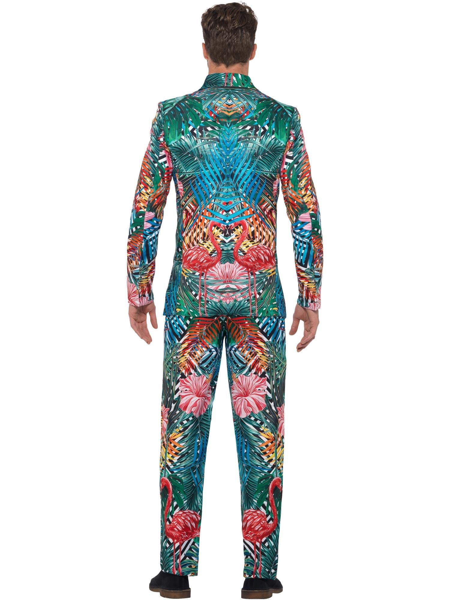 Hawaiian Tropical Flamingo Suit