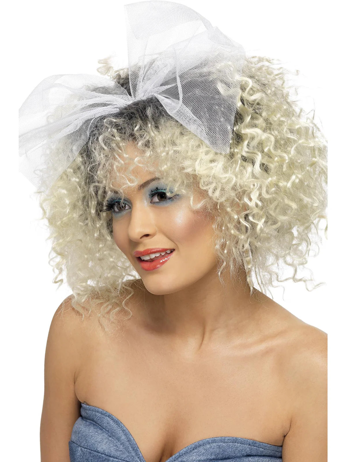 80s Wild Child Wig, Blonde
