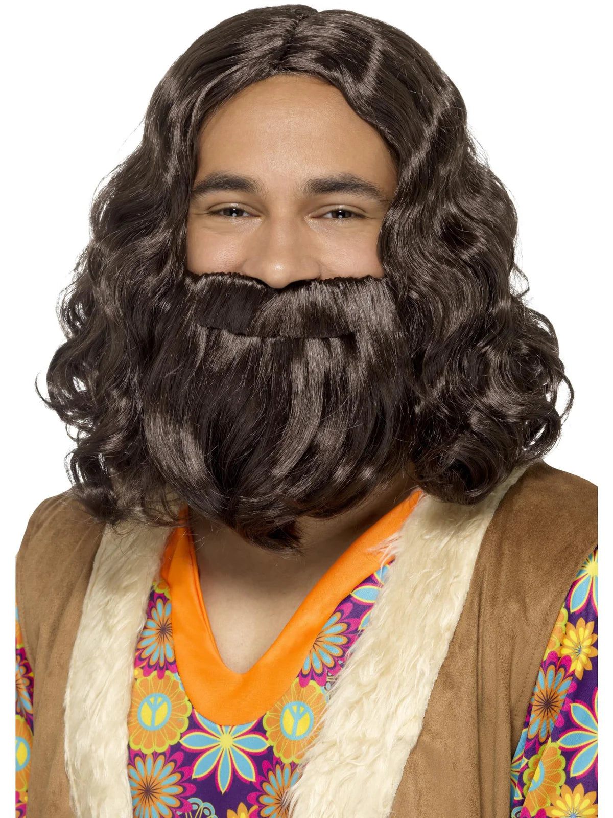 Hippie/Jesus Wig & Beard Set