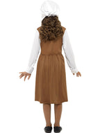 Tudor Girl Costume, Brown