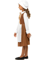 Tudor Girl Costume, Brown