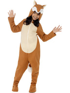 Fox Costume, Orange, with Hooded All in One & Tail