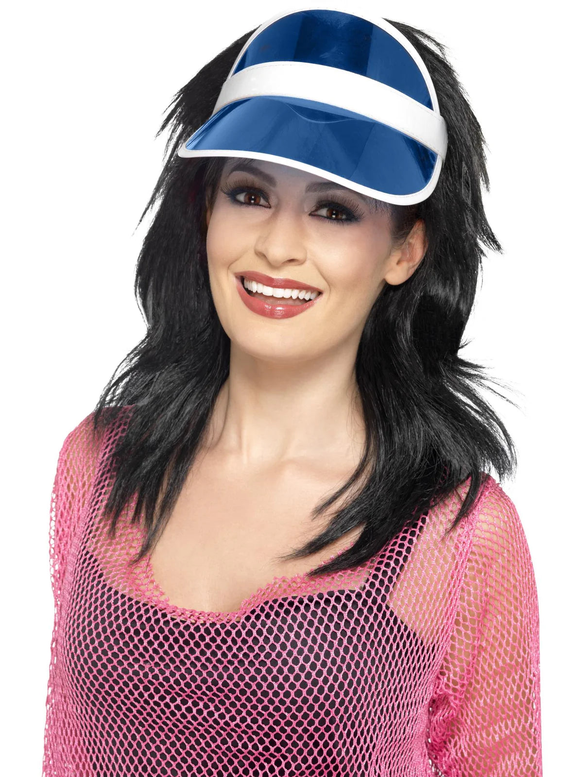 80s Sun Visor, Blue