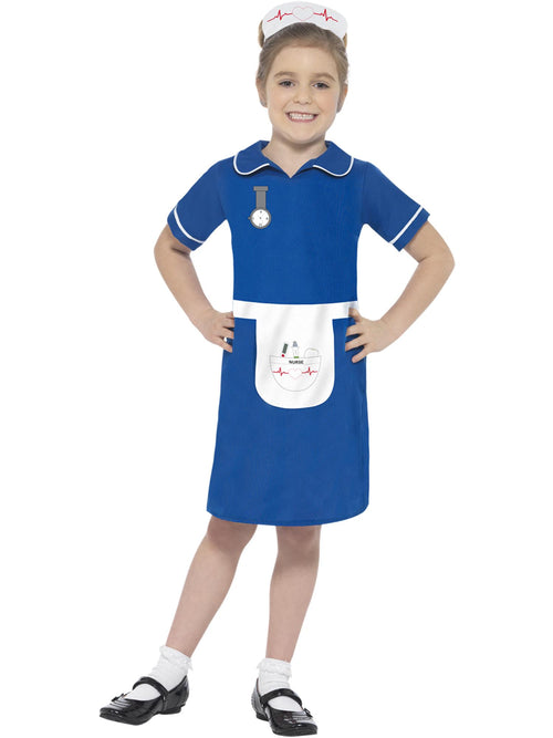 Nurse Costume, Blue