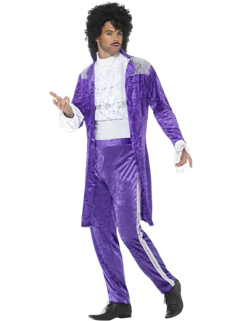 80s Purple Musician Costume