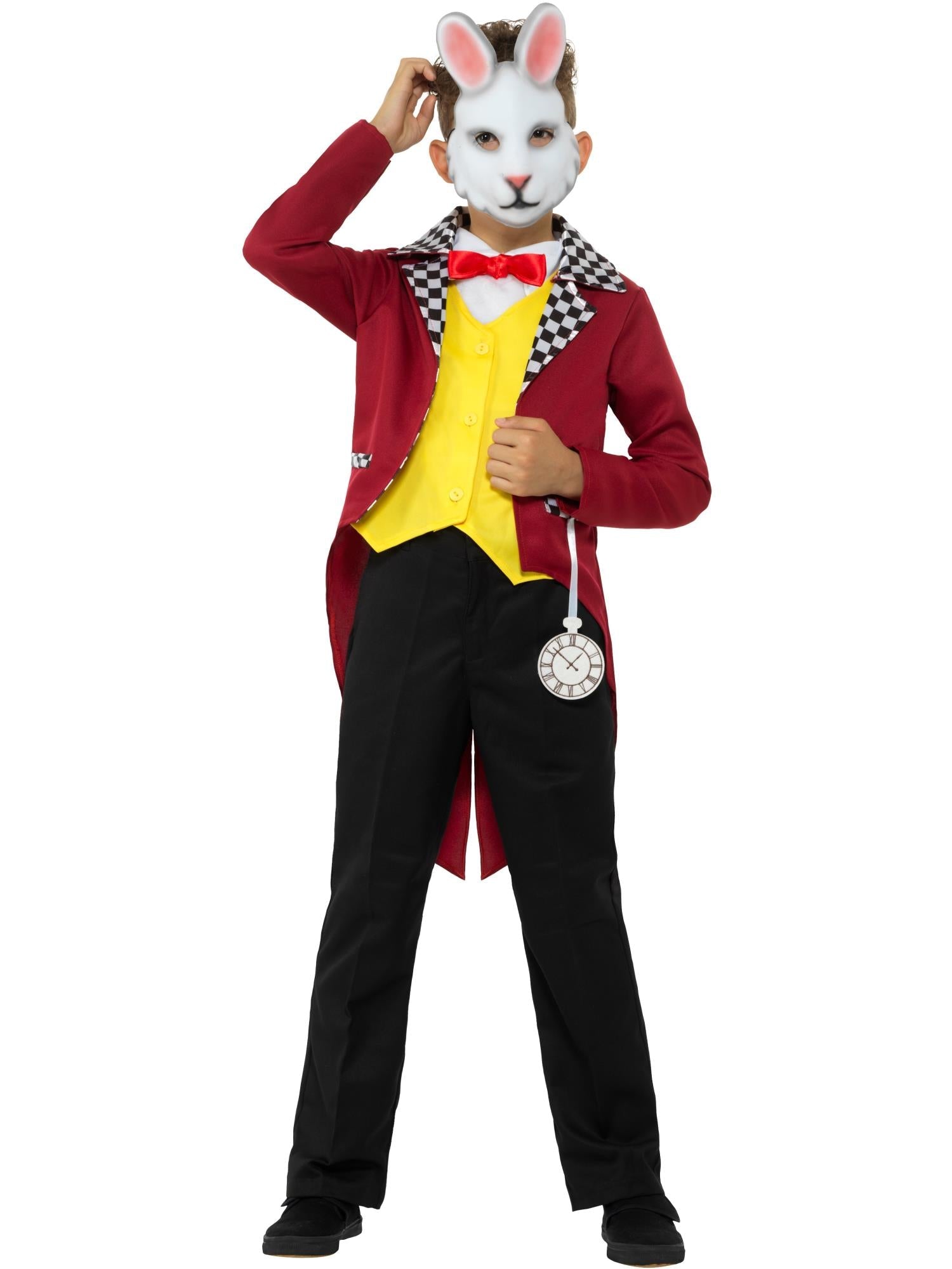 Mr White Rabbit Costume with Jacket
