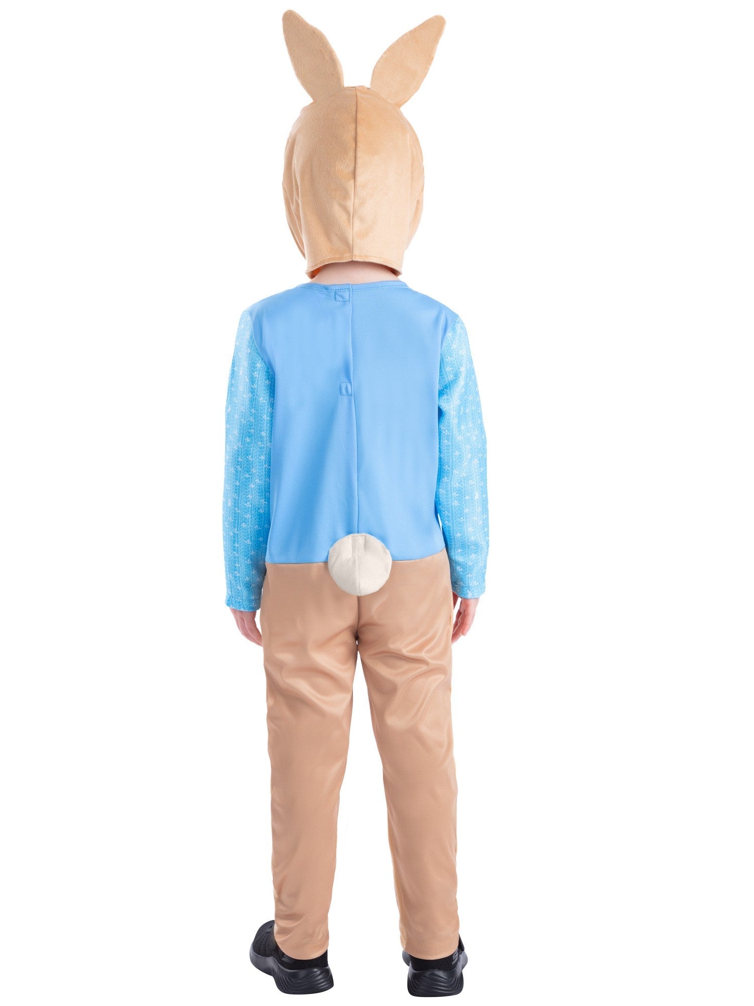 Kids Peter Rabbit Classic Costume with Hood â€“ Boys Storybook Fancy Dress Onesie