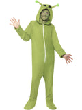 Kids Green Alien Costume
