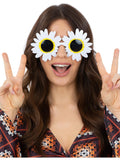 Daisy Hippie Specs, White