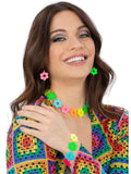 Neon Flower Power Jewellery Set
