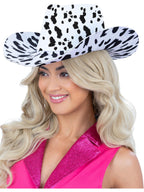 Cow Print Cowboy Hat