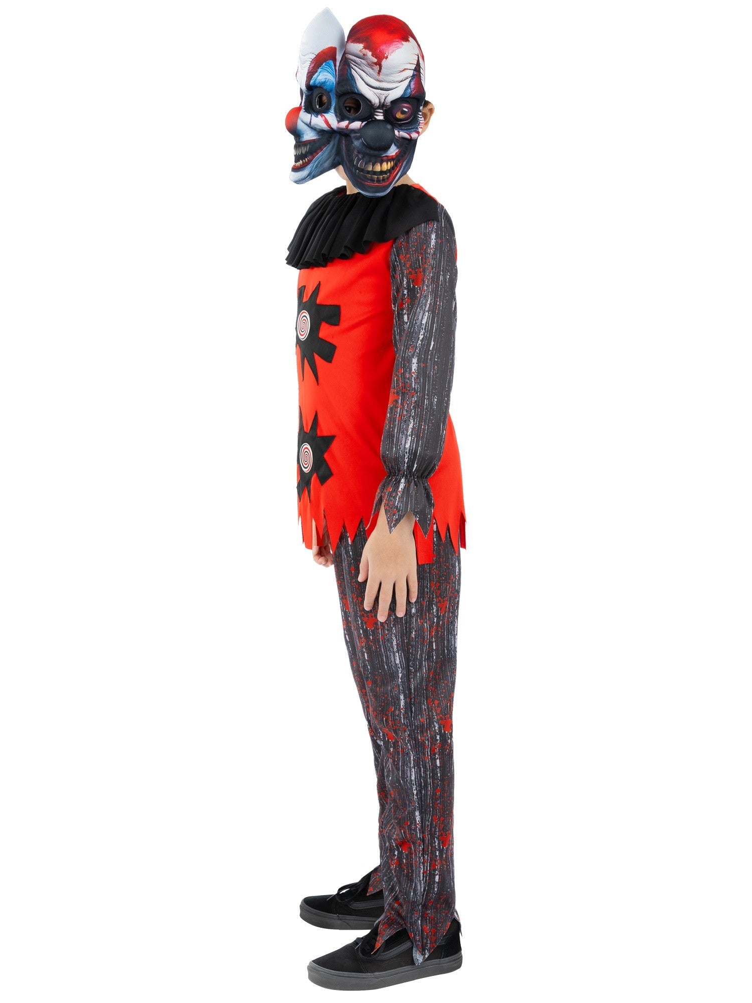 Kids 2 Headed Chuckles The Clown Costume