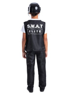 Swat Costume, with Vest, Hat & 4 Piece Toy