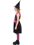 Rainbow Web Witch Costume