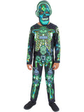 Skeleton Gamer Glow in the Dark Costume