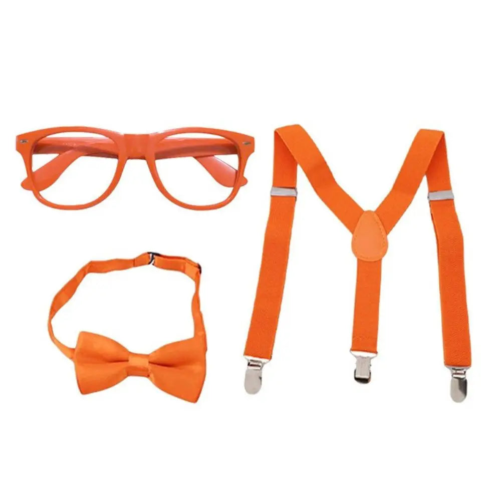 Train Engineer Costume Set with Hat Bow Tie and Straps