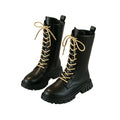 Girls White Long Boots for Cosplay Halloween & Dress Up