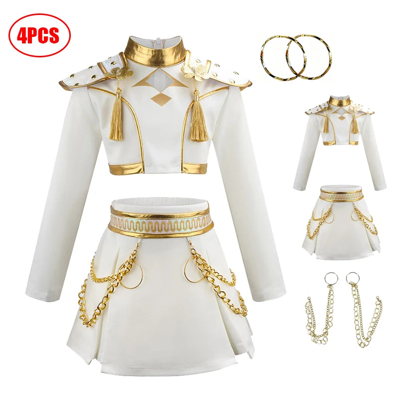 Girls Halloween Cosplay Costume Outfit for Parties & Events
