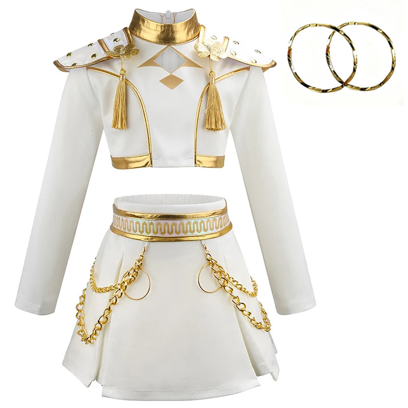 Girls Halloween Cosplay Costume Outfit for Parties & Events