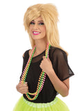 Neon Beaded 80s Multi-Pack Necklaces