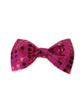 Pink Sequin Luxe Bow Tie