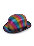 Prism Spectrum Glitter Bowler Hat