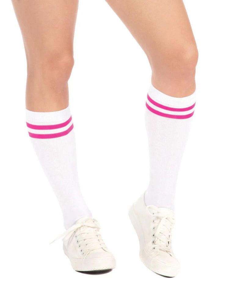 Neon Fuchsia High-Velocity Tube Socks