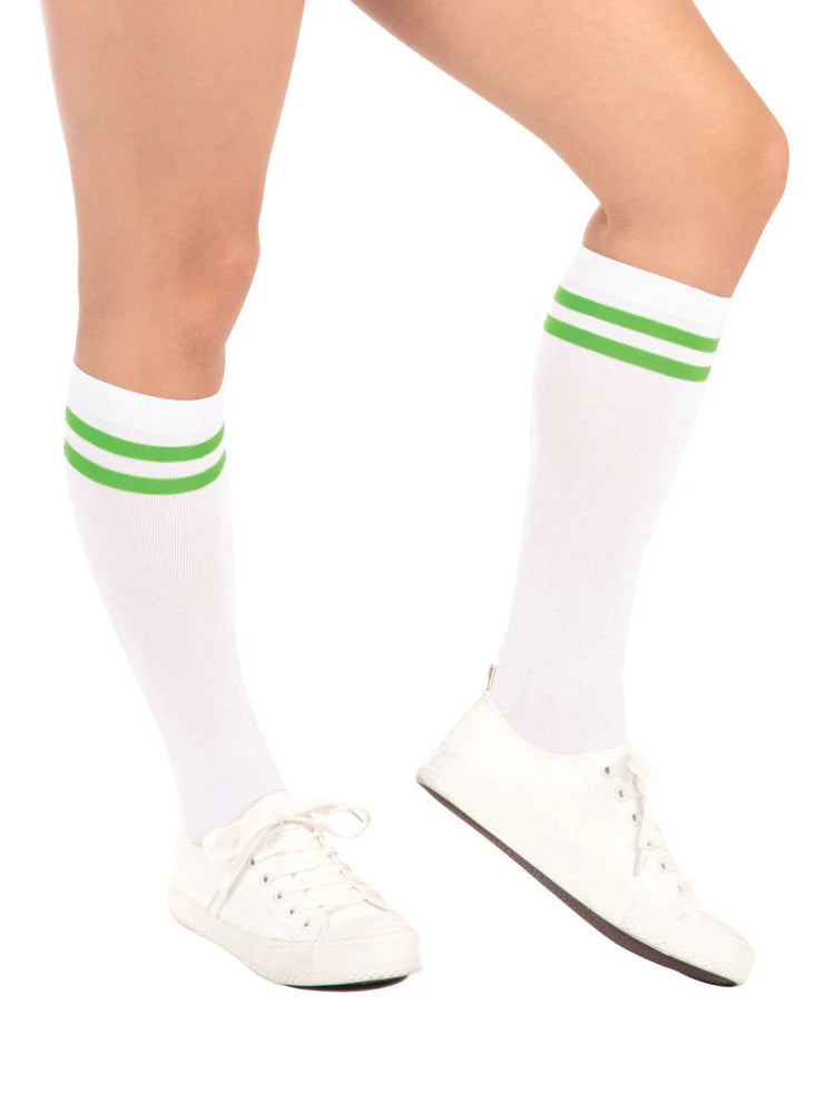 Neon Emerald High-Velocity Tube Socks