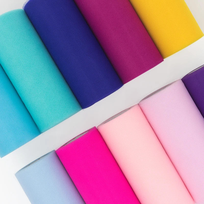 25 Yard Tulle Roll 15cm Organza Fabric for Party Decorations