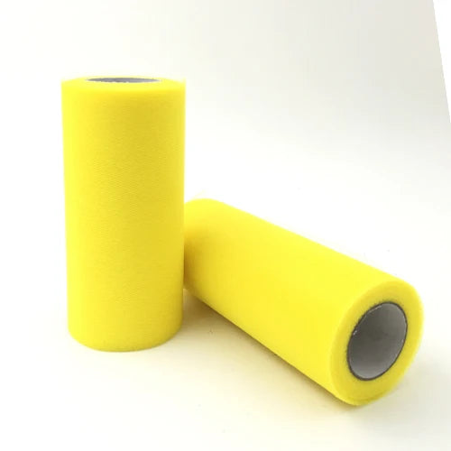 25 Yard Tulle Roll 15cm Organza Fabric for Party Decorations