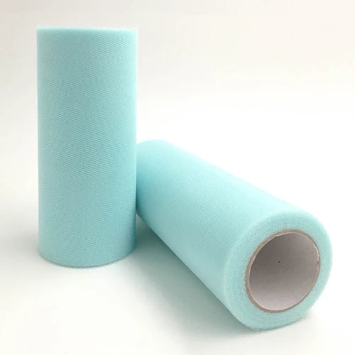 25 Yard Tulle Roll 15cm Organza Fabric for Party Decorations