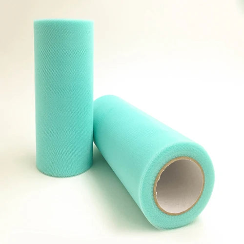 25 Yard Tulle Roll 15cm Organza Fabric for Party Decorations