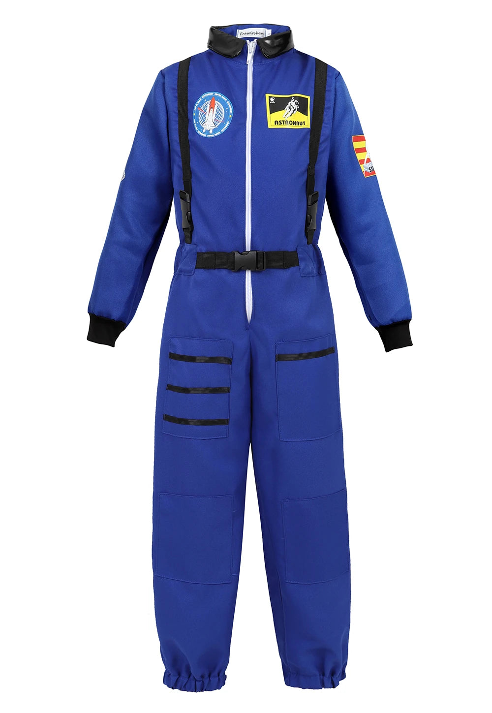 Adult Astronaut Costume Silver Space Suit for Parties