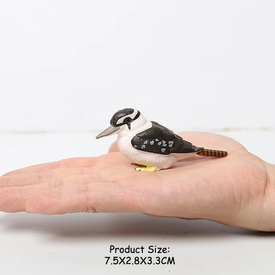 Wild Birds Animals Turkey Macaw Owl Eagles Ostrich Pelican Figurines Toy Animal Action Figure  Learning Education Birds Gifts