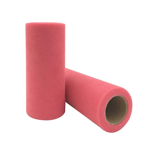 25 Yard Tulle Roll 15cm Organza Fabric for Party Decorations