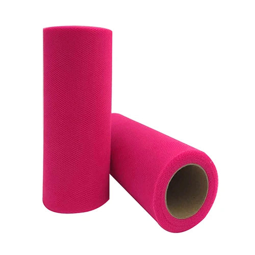 25 Yard Tulle Roll 15cm Organza Fabric for Party Decorations