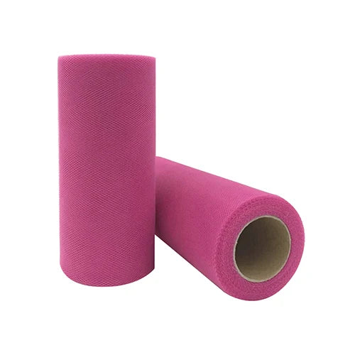 25 Yard Tulle Roll 15cm Organza Fabric for Party Decorations