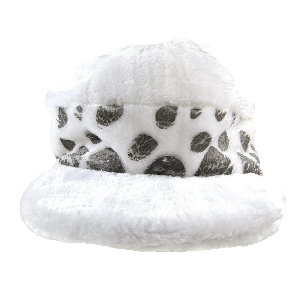 Spotty Plush Cosplay Cap Soft Warm Costume Beanie Hat